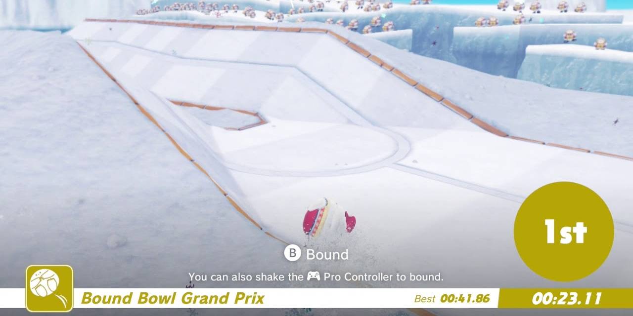 Bound Bowl Grand Prix in Super Mario Odyssey