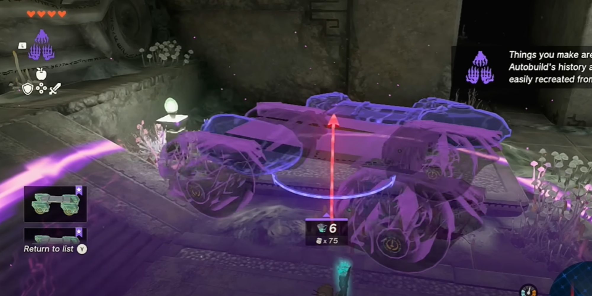 A Revolutionary Autobuild System in Zelda: Tears Of The Kingdom - Perfect Harmony of Convenience and Innovative Challenge