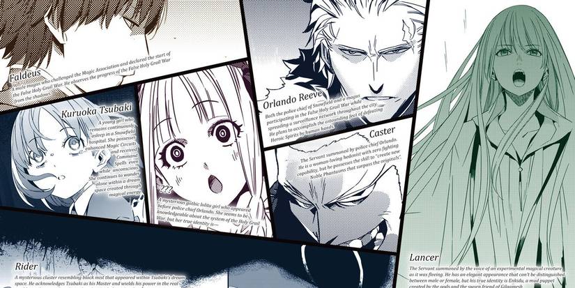 Fate/Strange Fake servants of the war