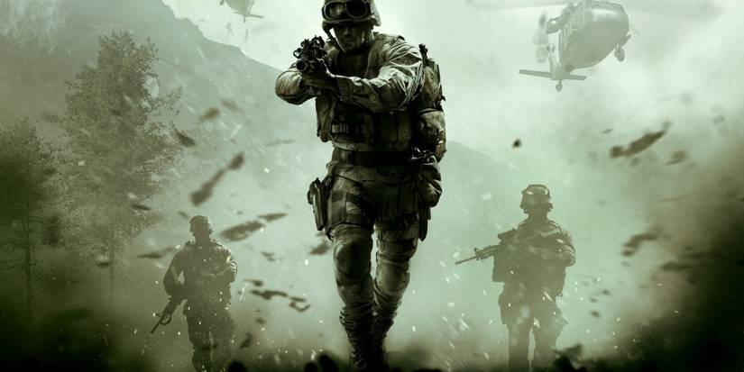 call of duty 4 key art