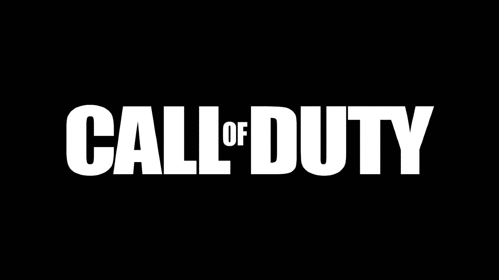 call of duty logo black background