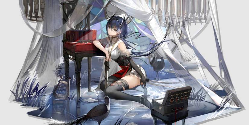 Cantabile sitting on floor