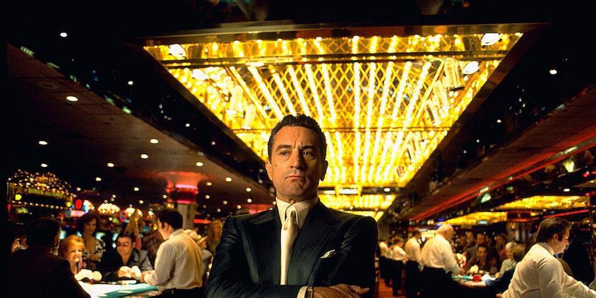 Ace Rothstein surveying his casino in Vegas