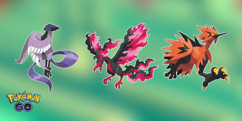 Catch Galarian Zapdos, Galarian Articuno, and Galarian Moltres in Pokemon GO