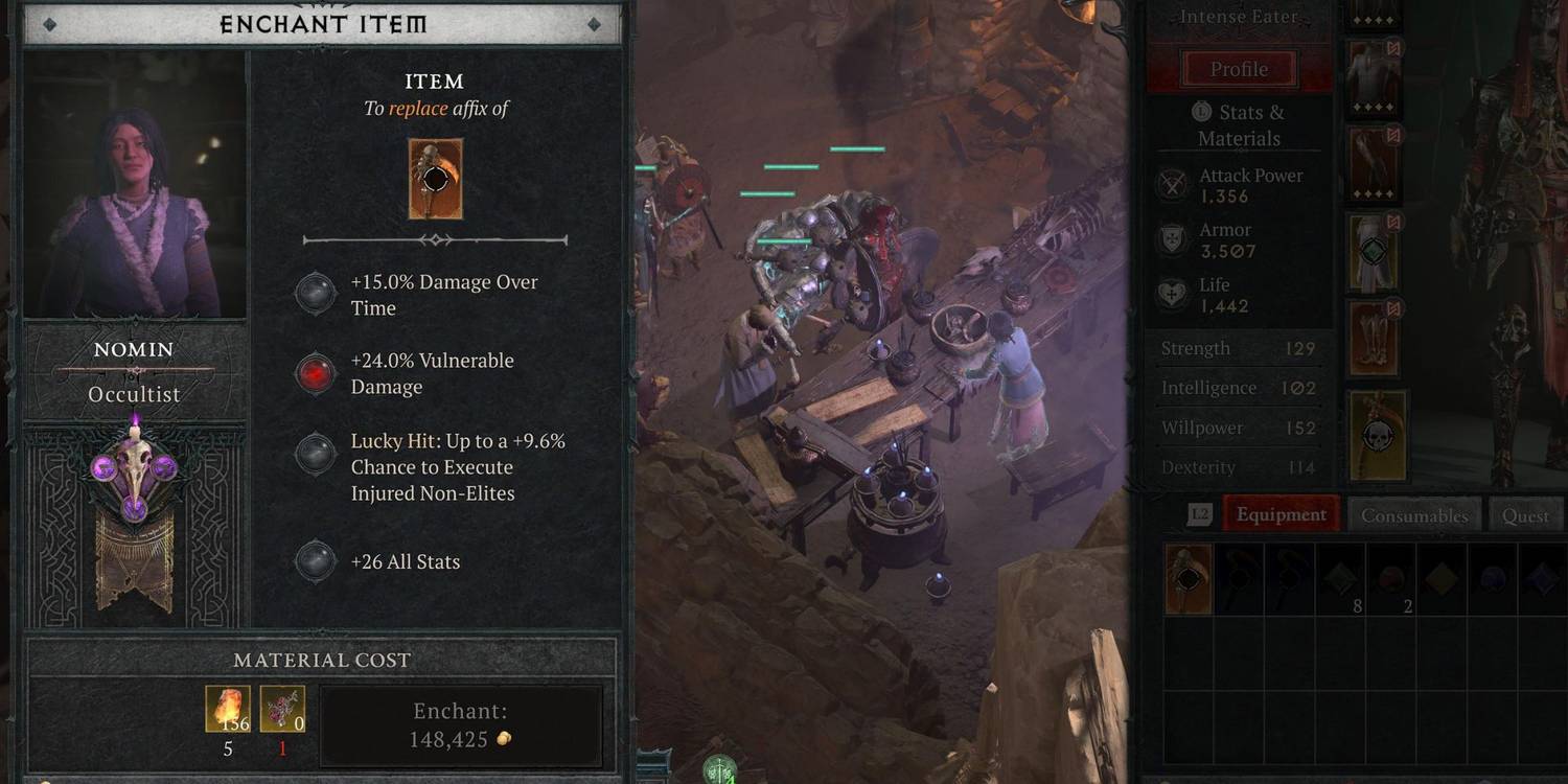 Equipment With Valuable Affixes