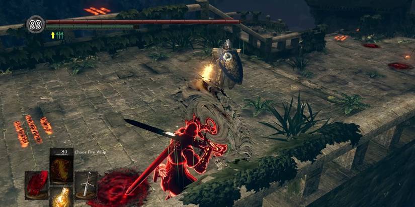 Chaos Fire Whip in Dark Souls