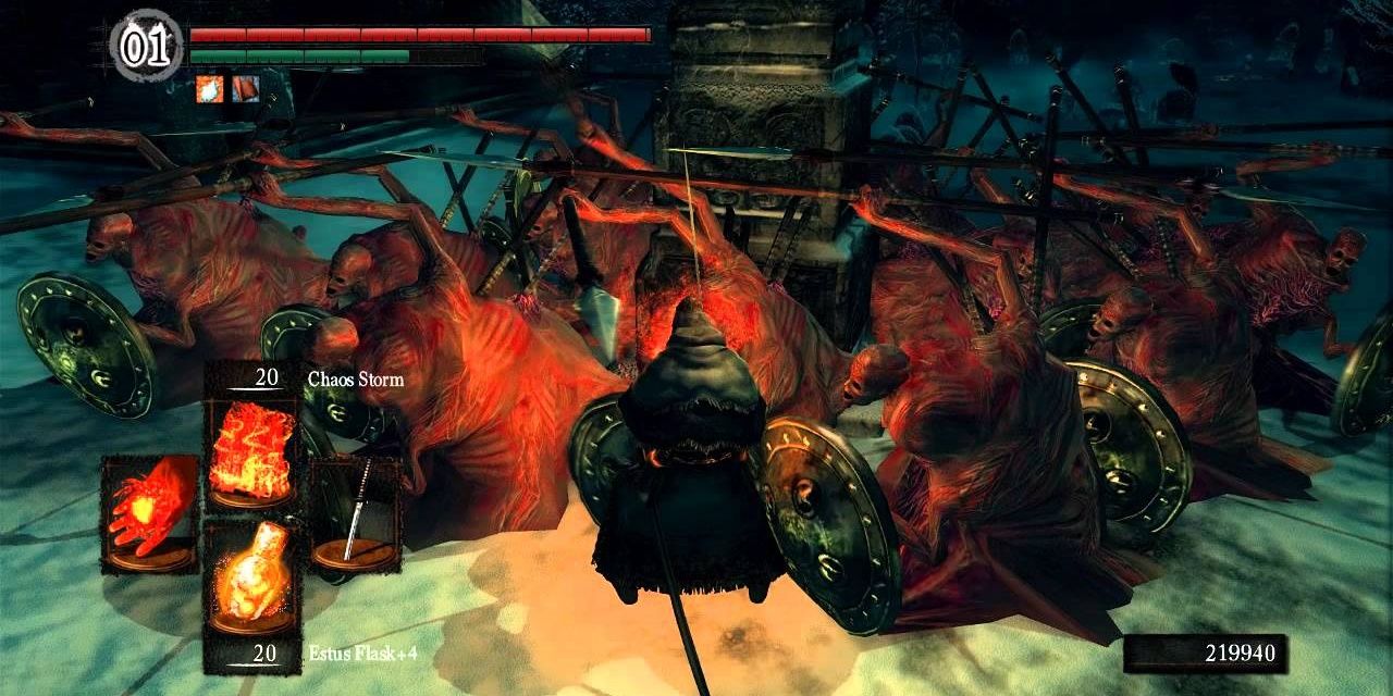 Chaos Storm in Dark Souls