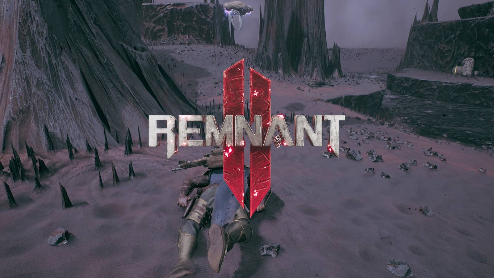 A player laying face down on the ground after dying in Remnant 2