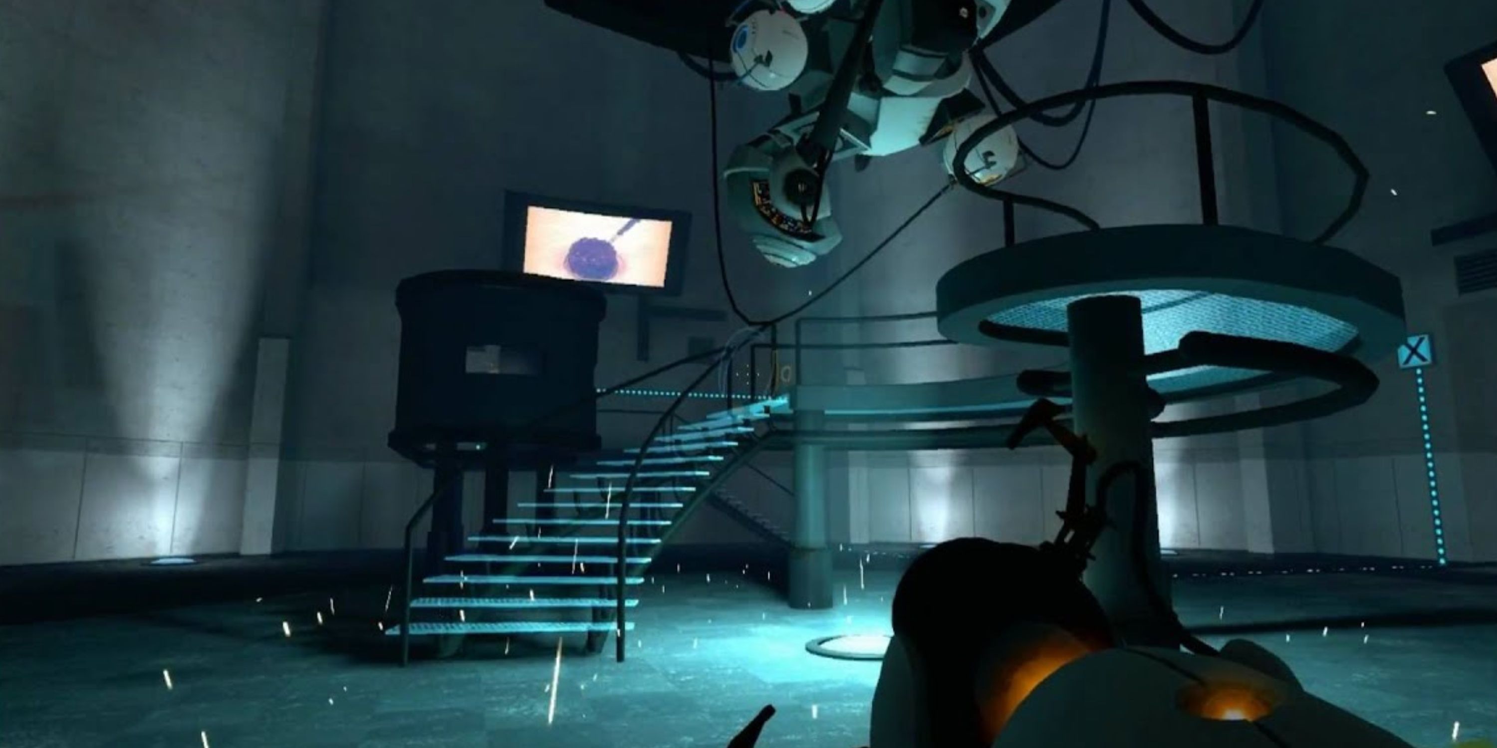 chel vs glados in portal