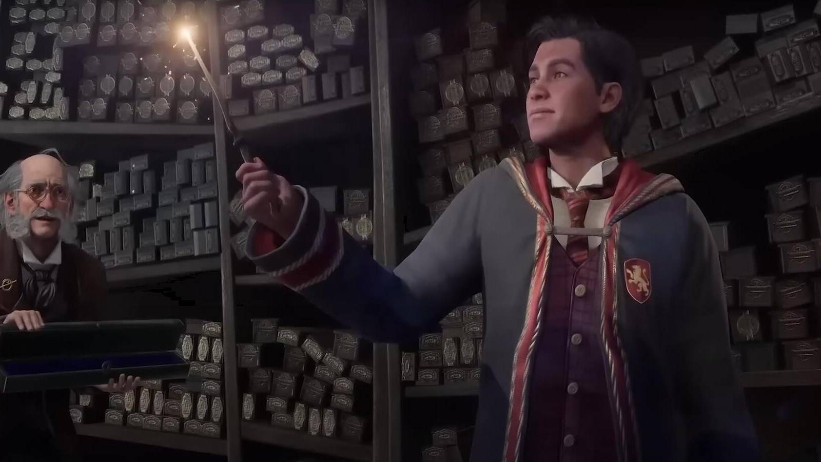 Choosing a Wand Hogwarts Legacy