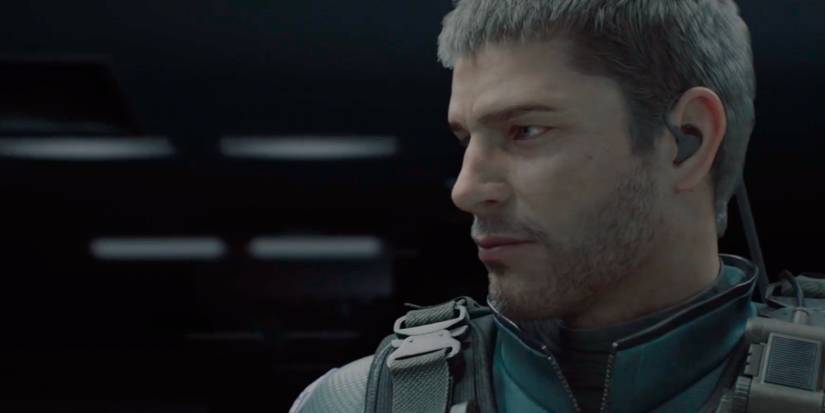 Chris in Resident Evil Death Island