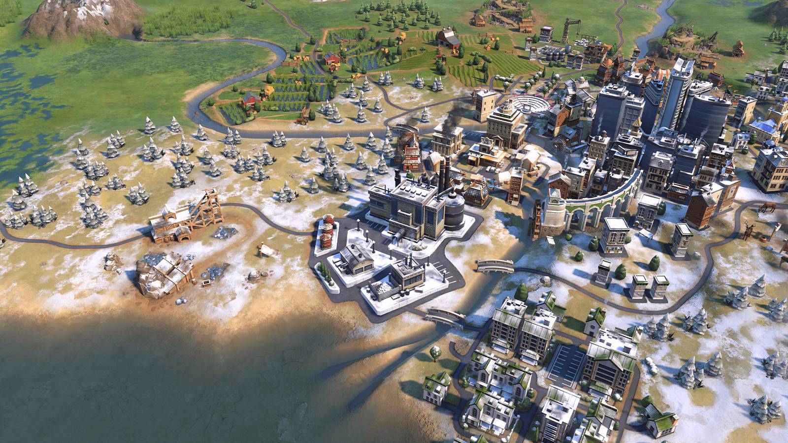 Civ 6 Snowy