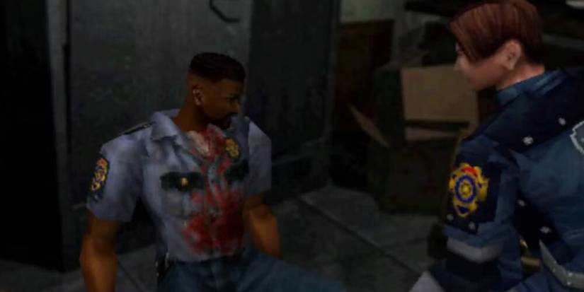 Marvin Dying In Resident Evil 2
