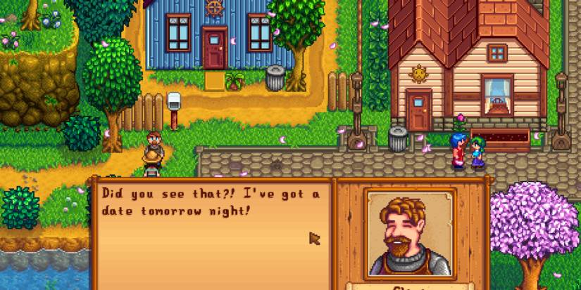 A screenshot of Stardew Valley blacksmith Clint