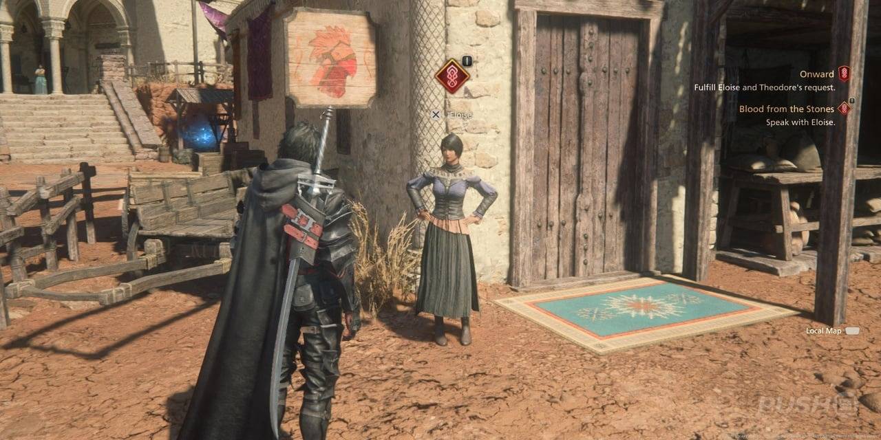 Clive y Eloise en Final Fantasy 16 Clive y Eloise en Final Fantasy 16