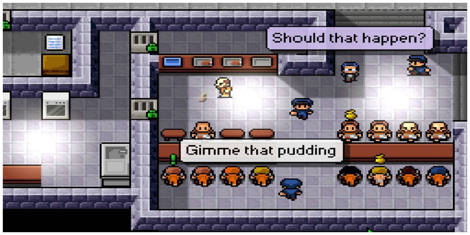 The Escapists Canteen Gameplay