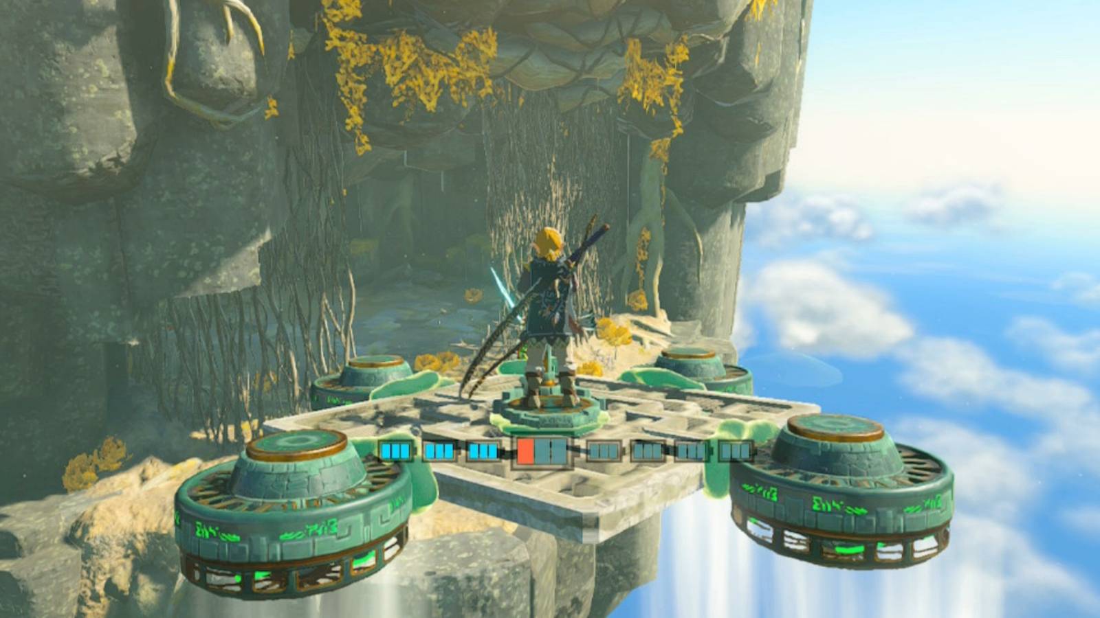 using a flying machine in tokt