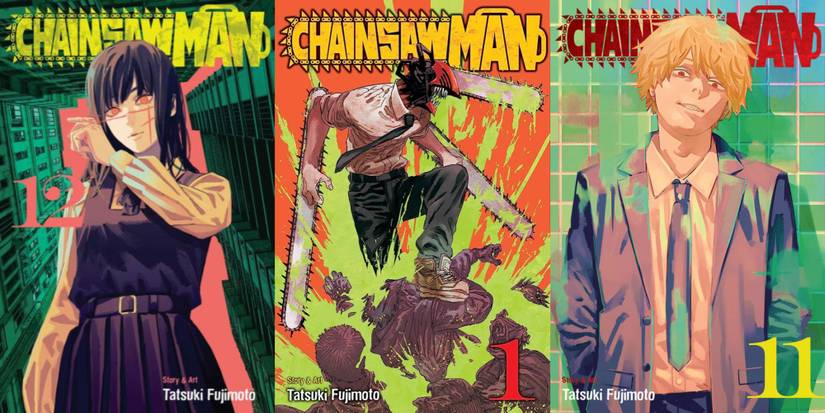 chainsaw man manga volumes