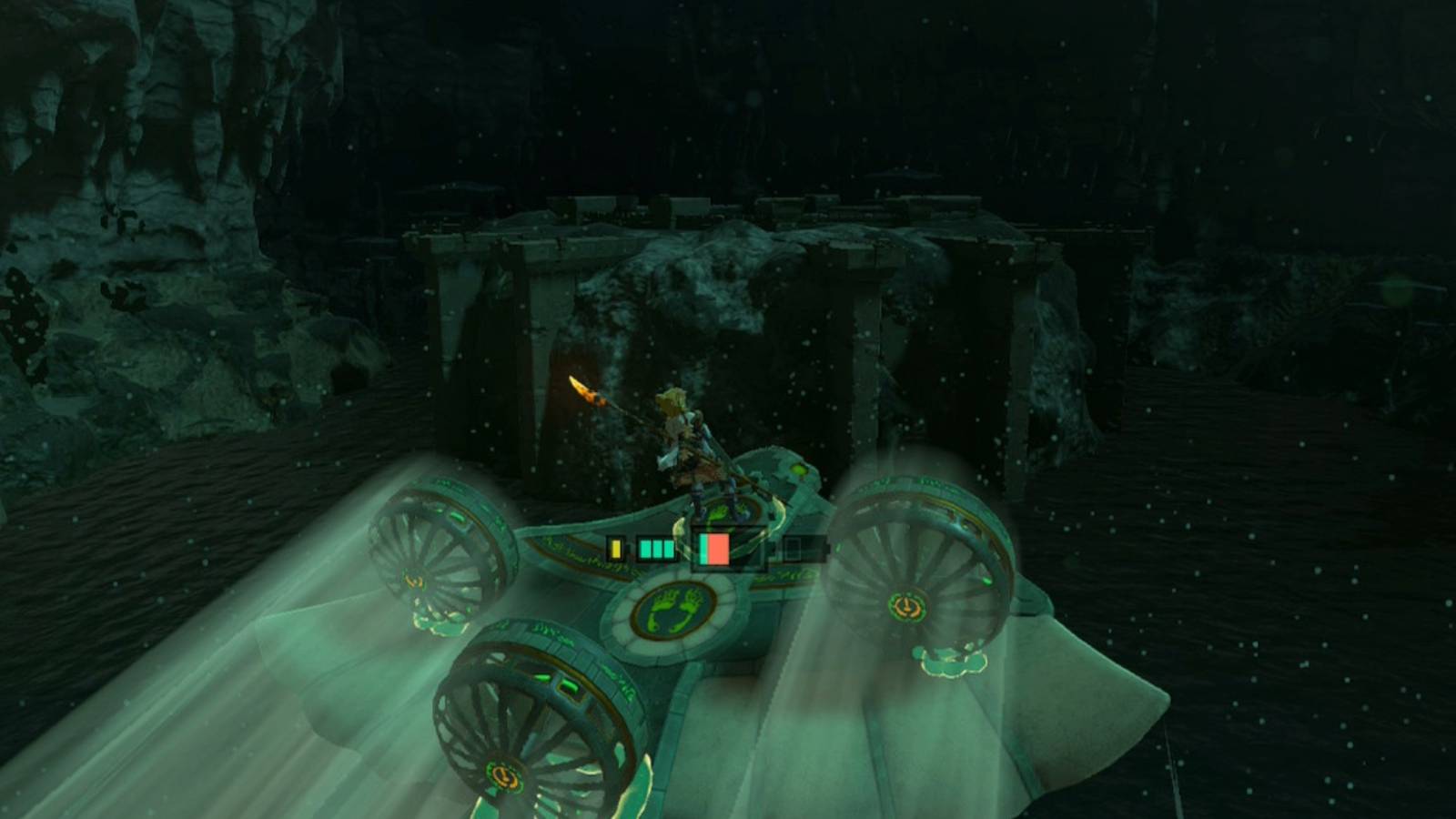 flying machine with one two batteries