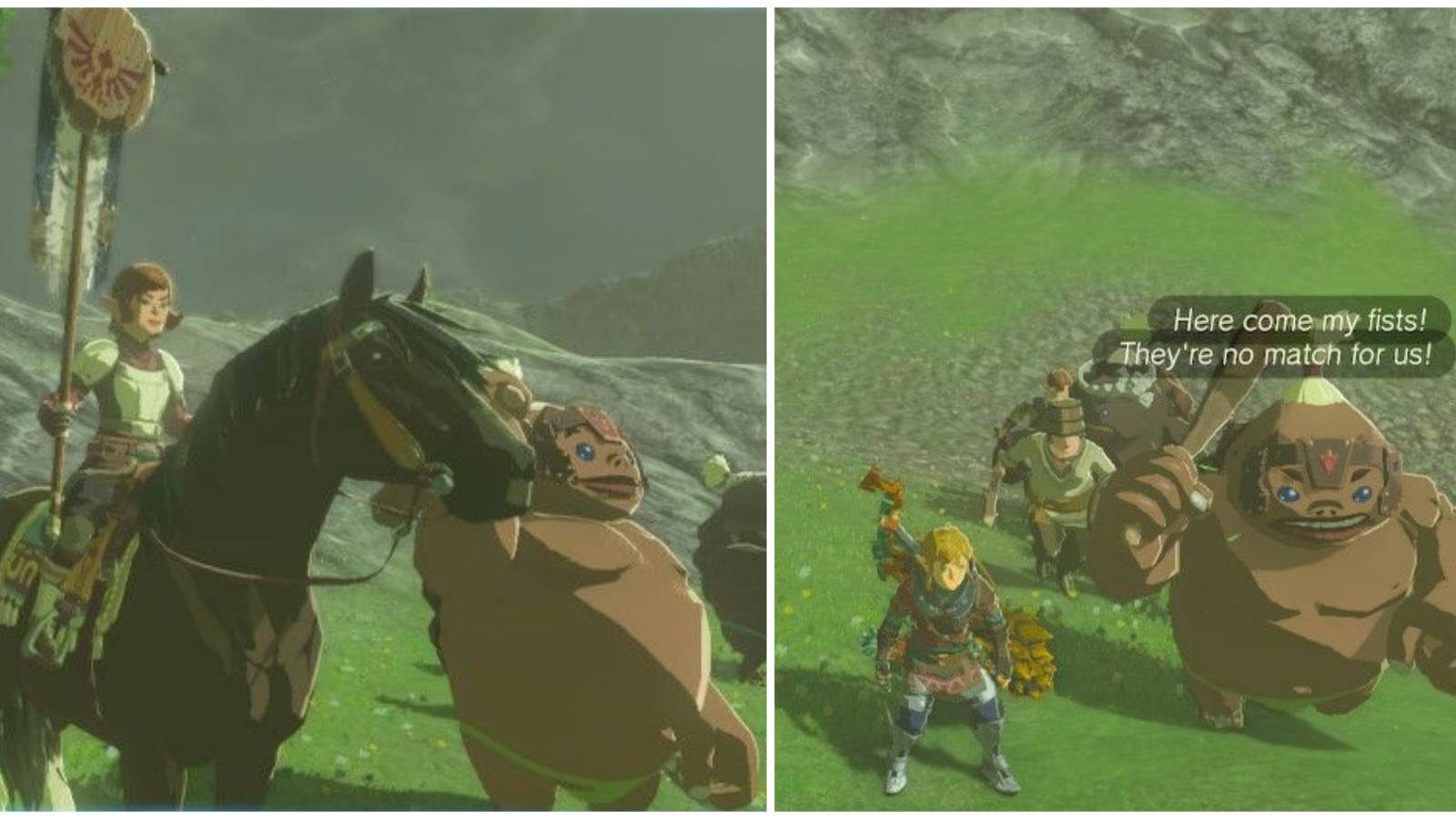 flaxel and the faron monster crew combat