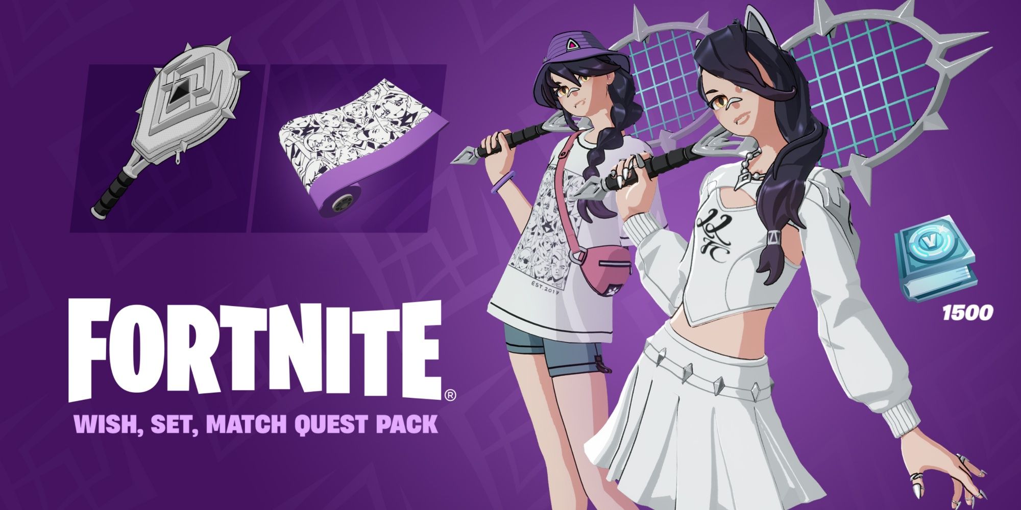 promotional image for the wish set match quest pack