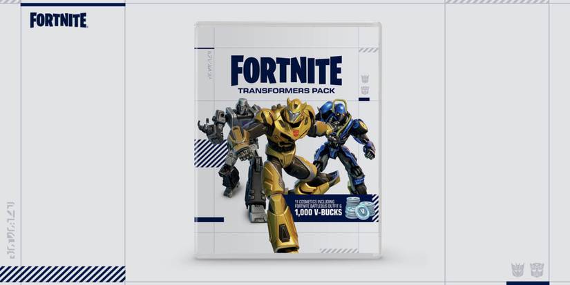 card promotional image for transformers pack