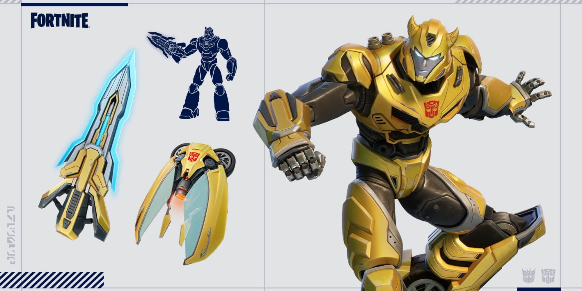 bumblebee skin included in the transformers pack