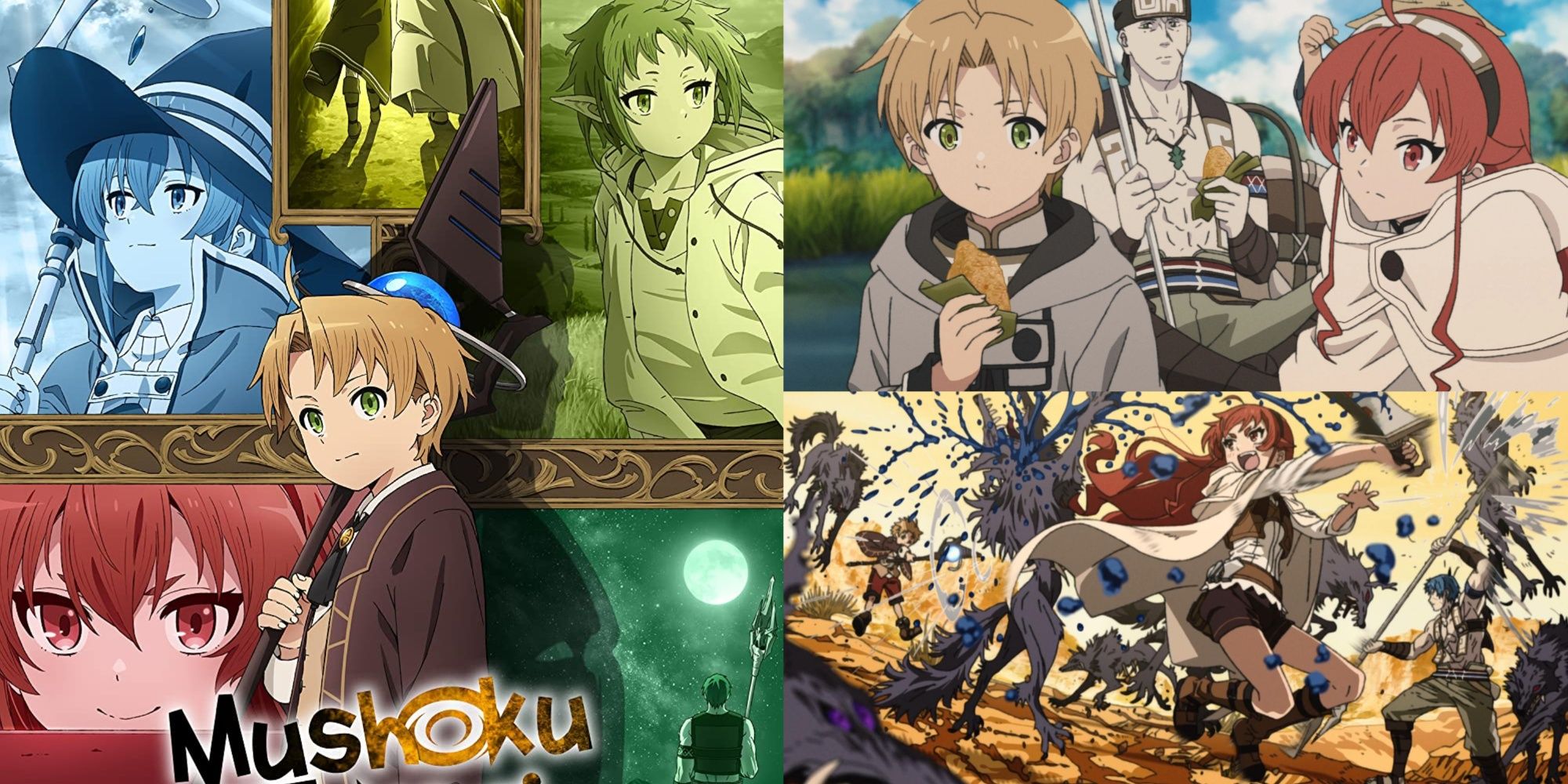 Eris, Rudeus and other Mushoku characters