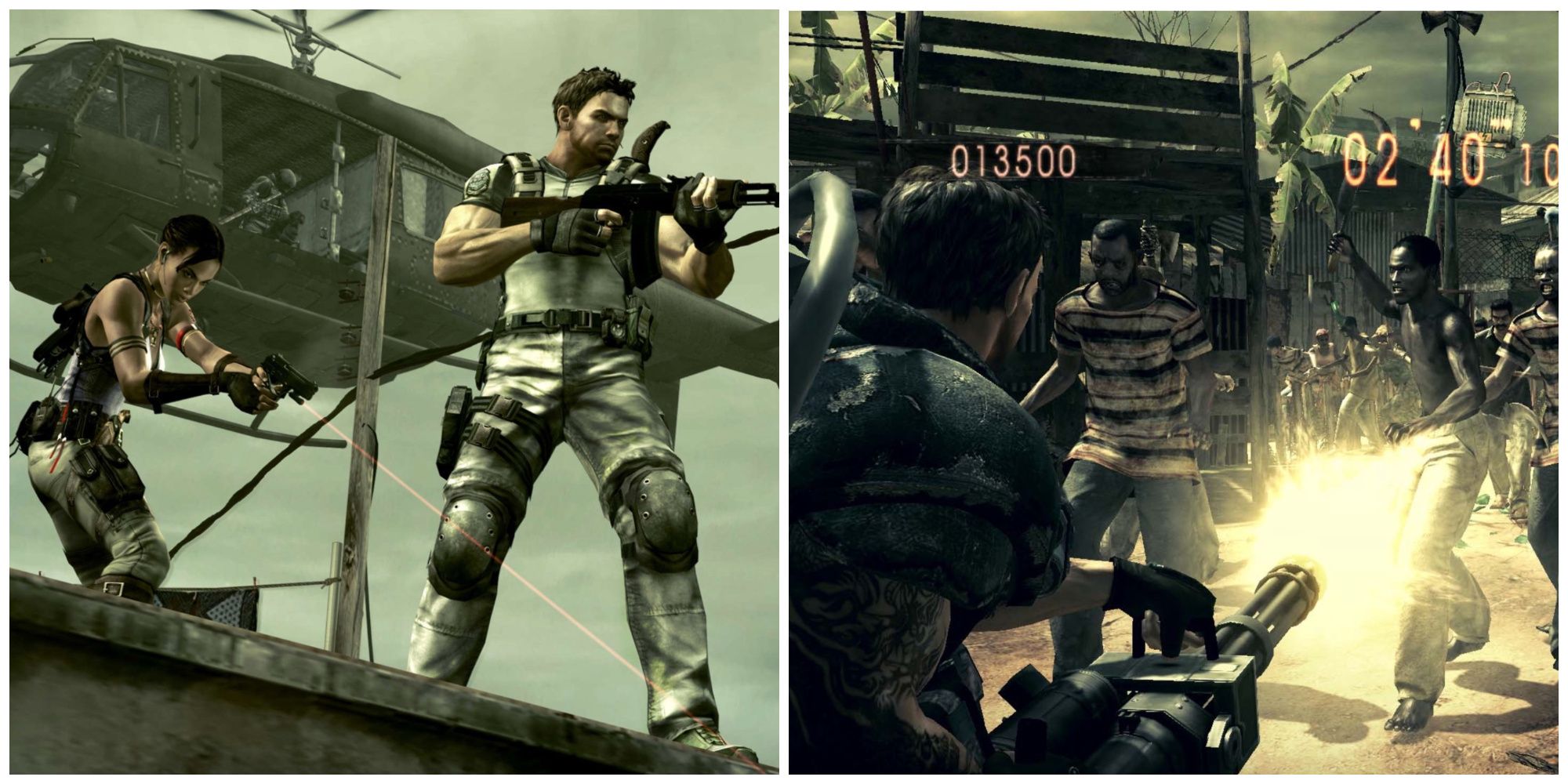 Resident Evil 5 Deserves A Remake Just For Its Co-Op