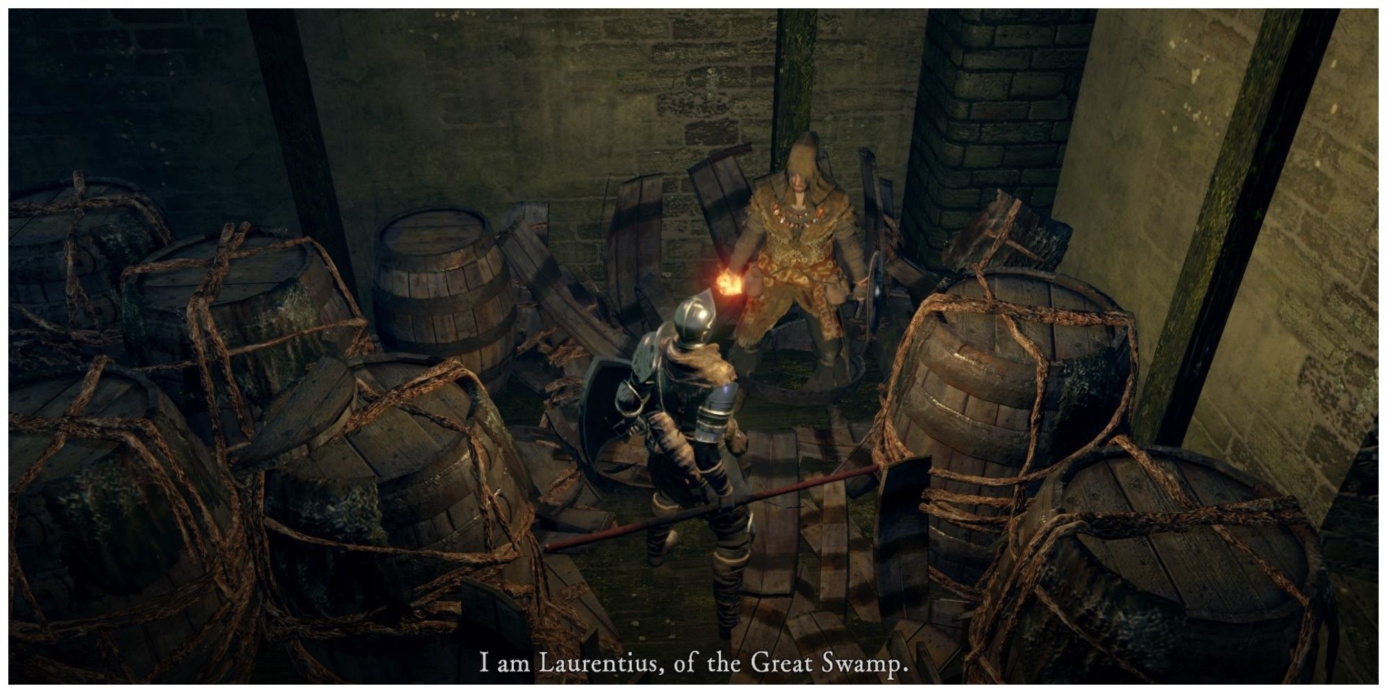 Dark Souls Laurentius of the Great Swamp