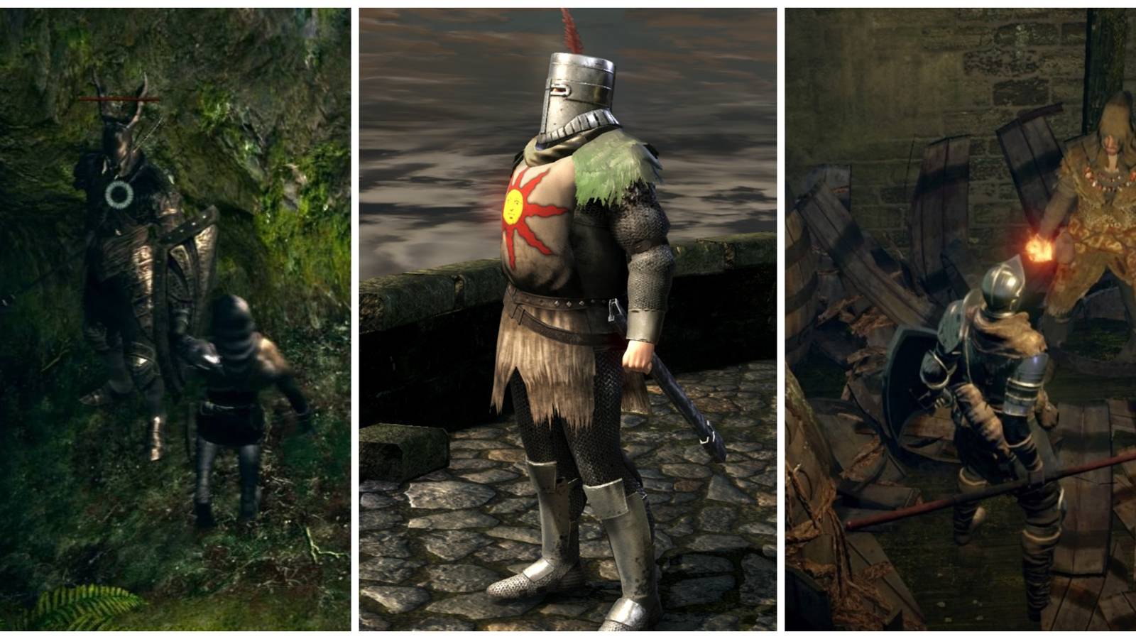 Black knight dark root basin, Solaire, Pyro Merchant