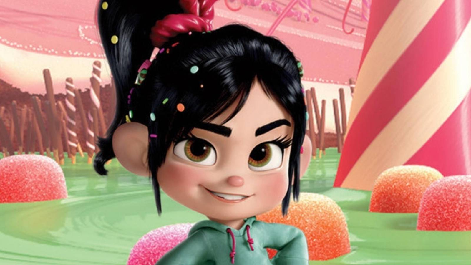vanellope von schweetz in wreck-it ralph