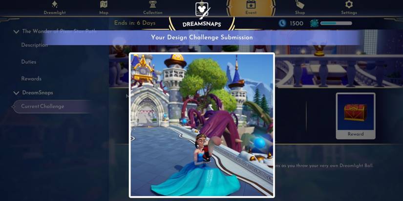 player submission for first dreamsnaps