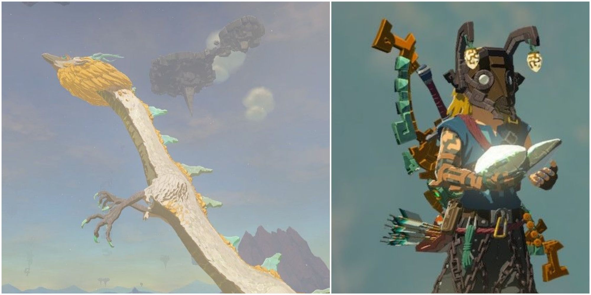 light dragon moving and link with scales