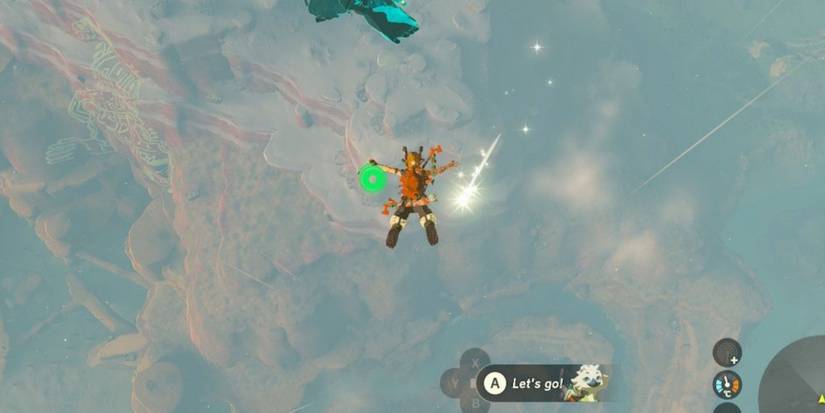 link flying to catch light dragon scale