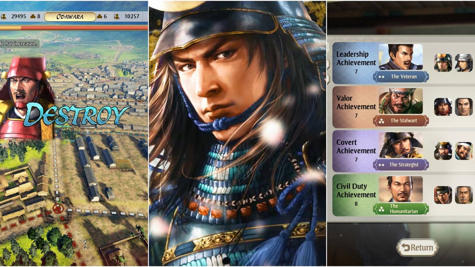 characters from nobunaga's ambition: awakening