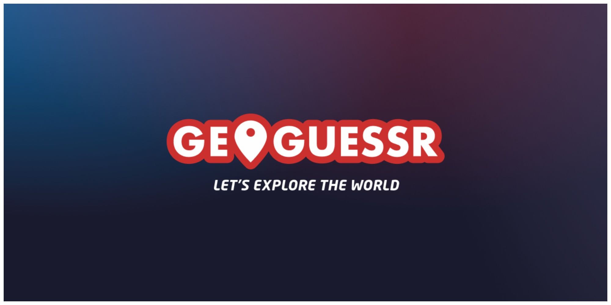 GeoGuessr title screen