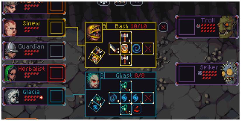 Slice And Dice choosing a character upgrade