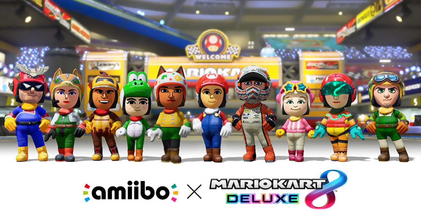 compatible amiibos in mario kart 8 deluxe