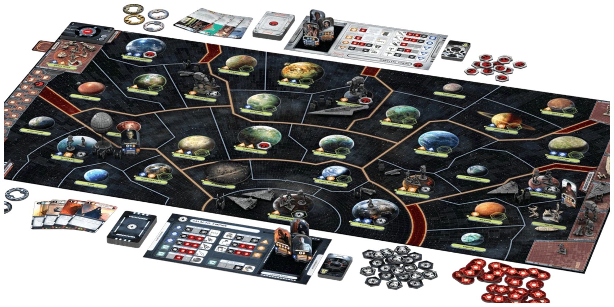 Star Wars: Rebellion game board