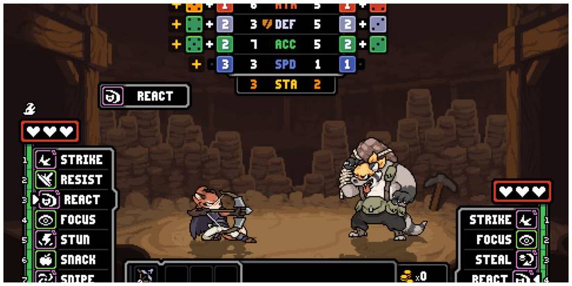 Dungeons Of Aether combat encounter