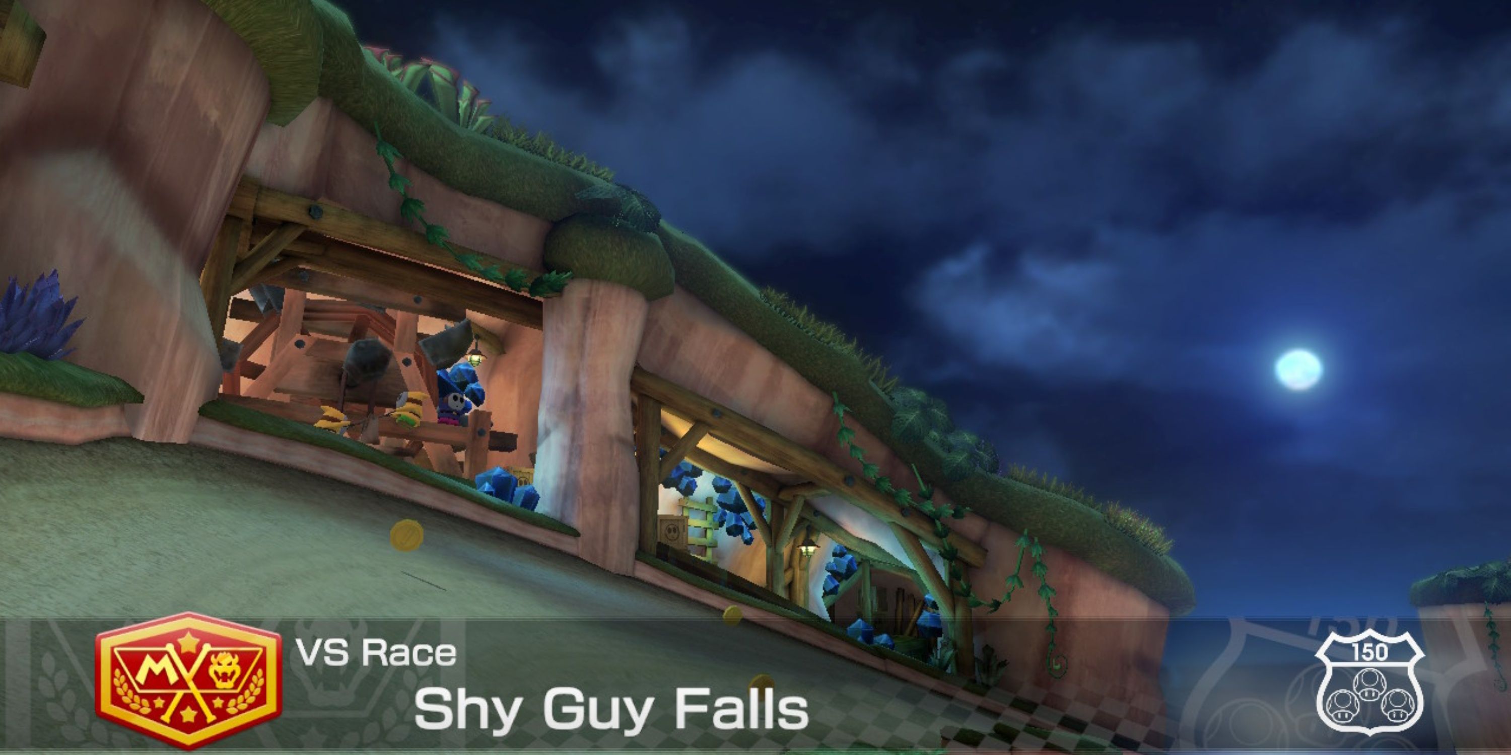 shy guy falls at night