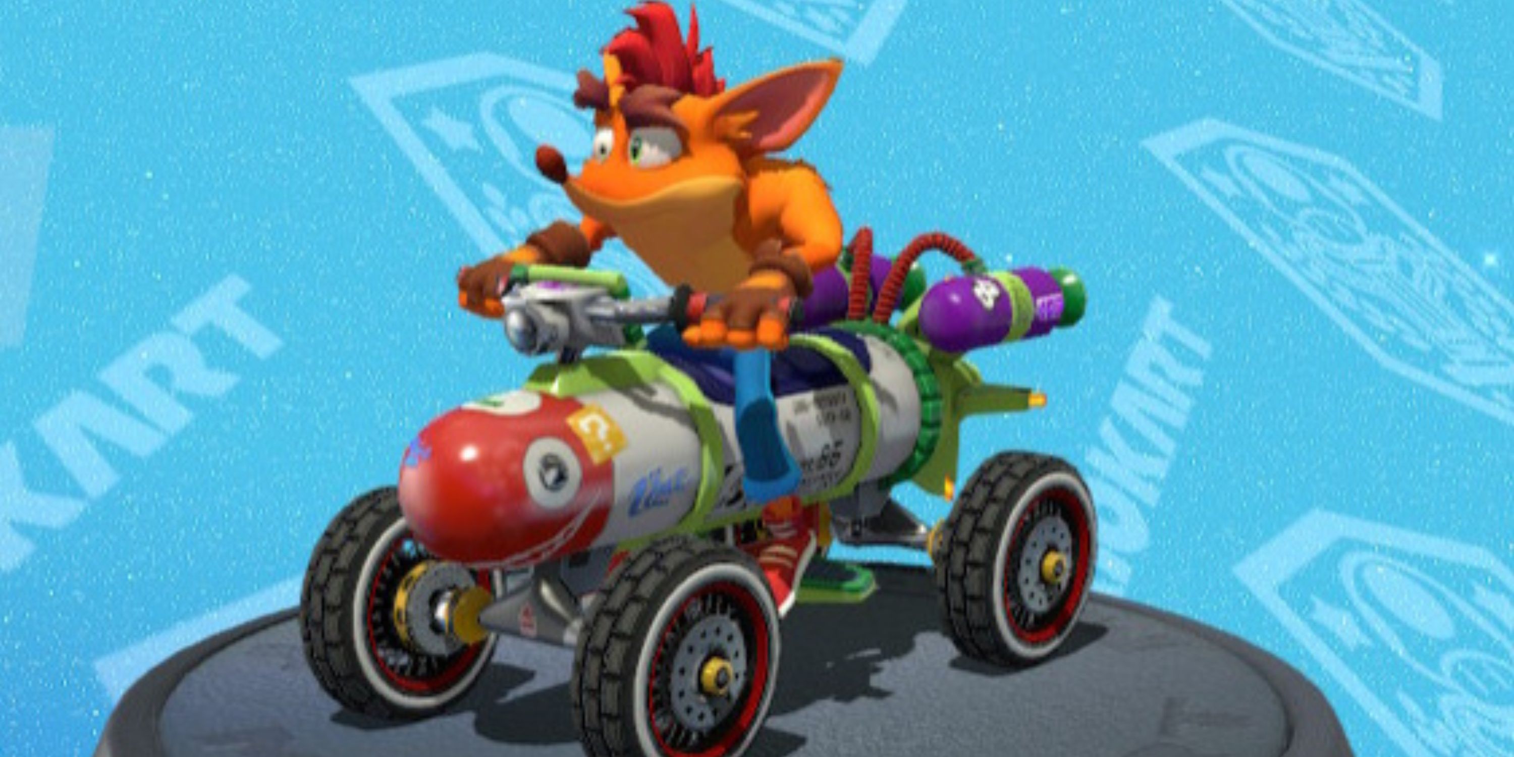 It’s About Time – Crash Get Into MK8DX mod