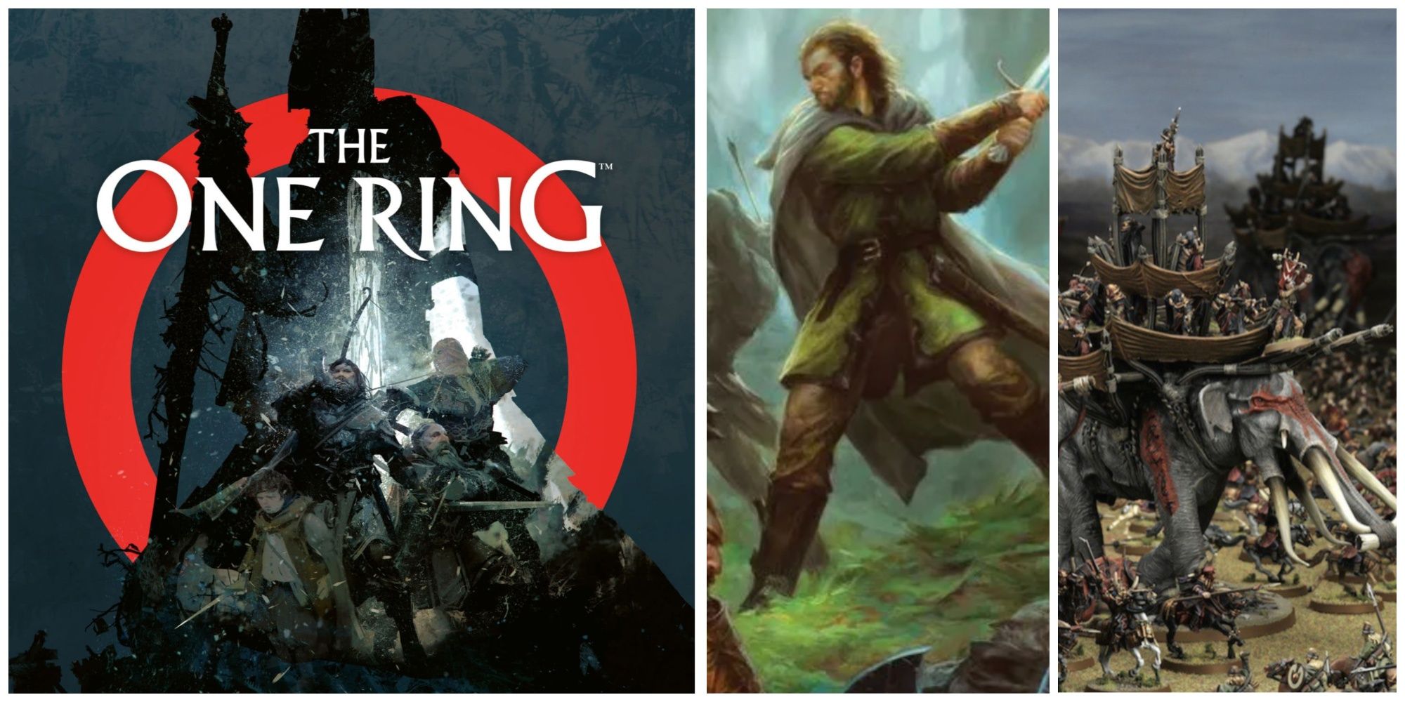 The One Ring RPG + Journeys In Middle-Earth + Middle-Earth Strategy Battle Game