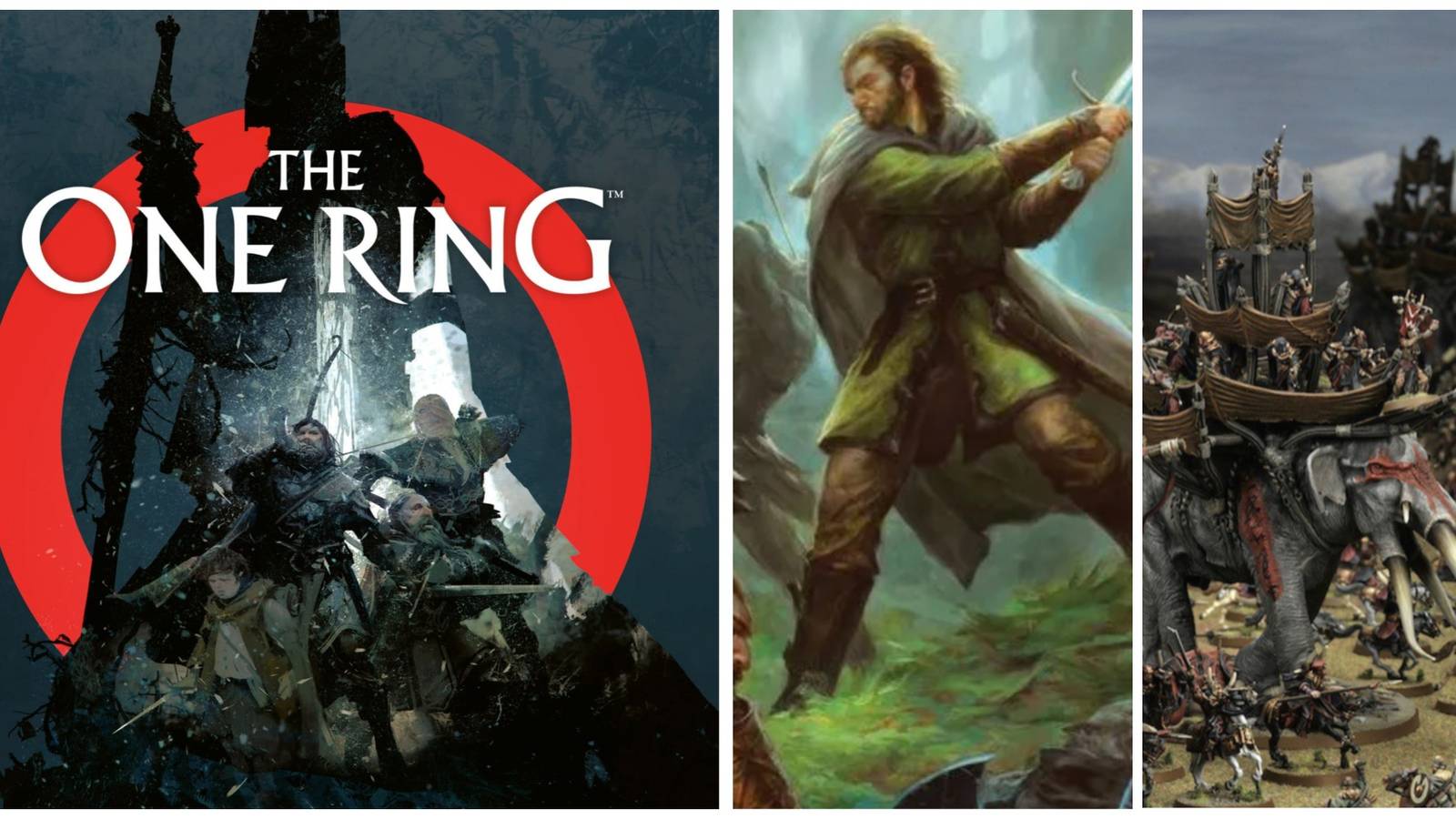 The One Ring RPG + Journeys In Middle-Earth + Middle-Earth Strategy Battle Game