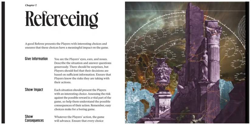 Into The Odd Remastered rulebook refereeing chapter