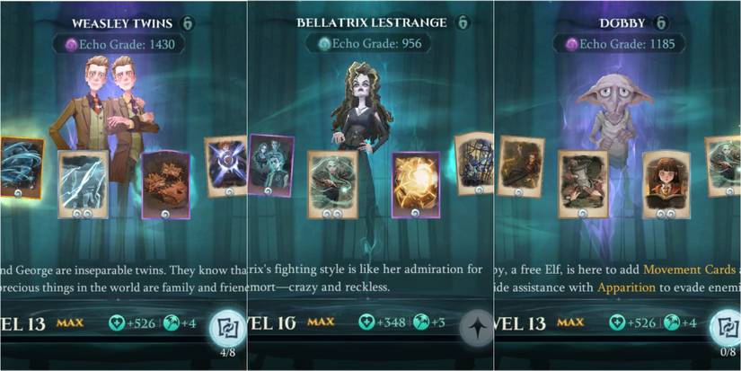 PvP Echo tier list in Harry Potter: Magic Awakened