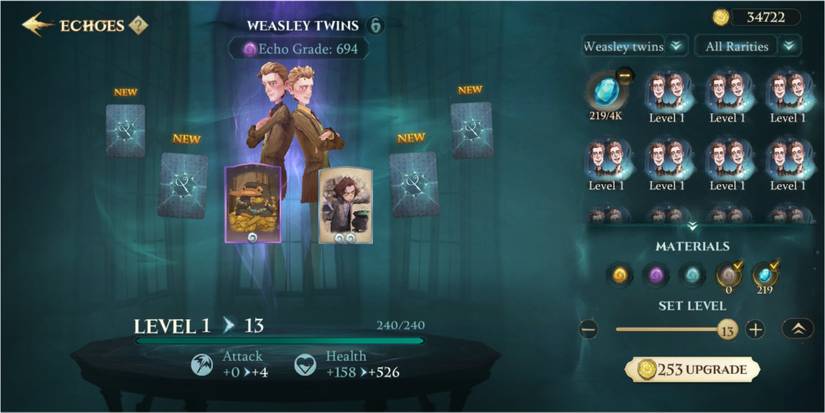 Echo tier list in Harry Potter: Magic Awakened