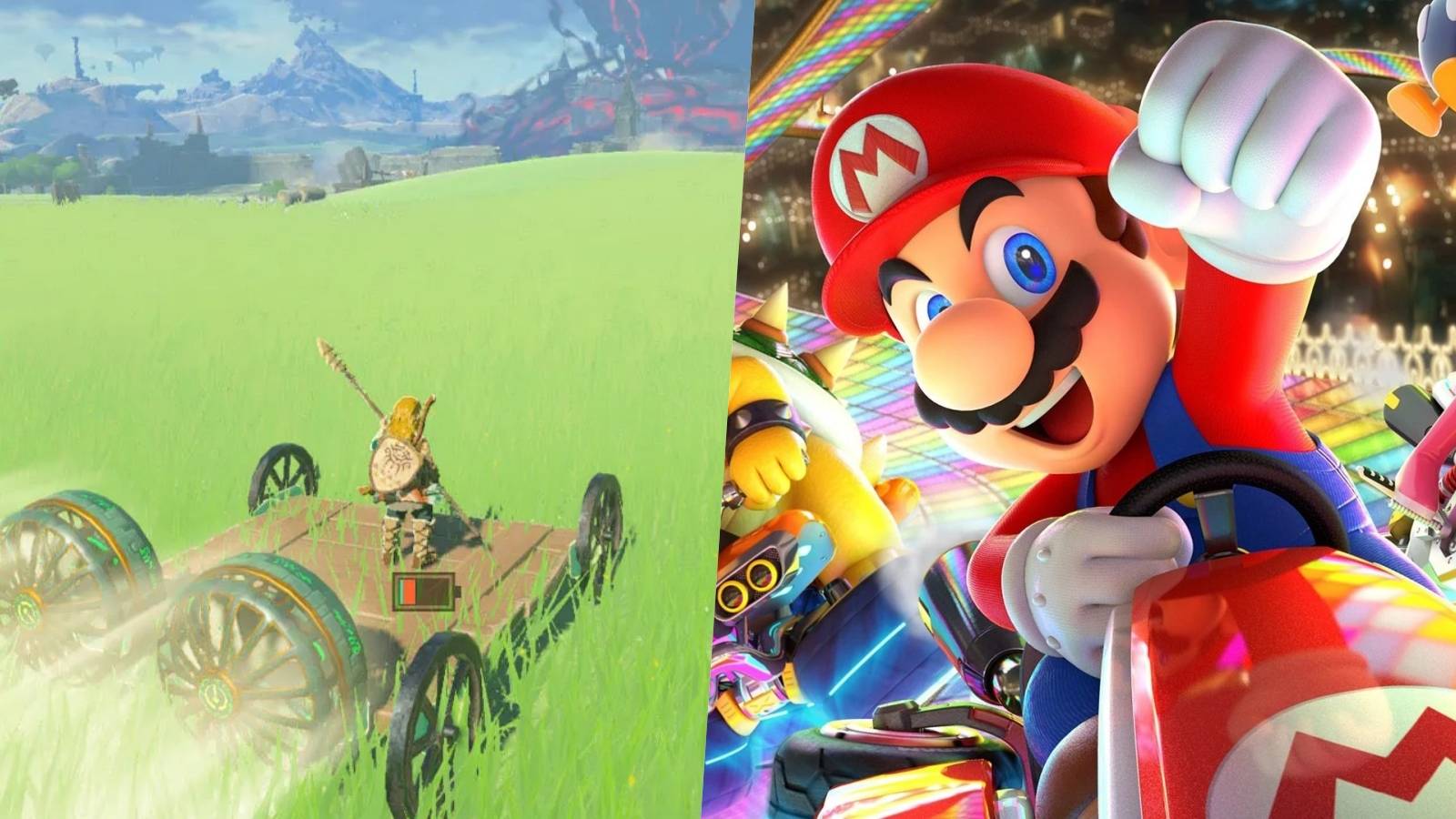 zelda-tears-of-the-kingdom-clip-reimagines-the-game-as-mario-kart
