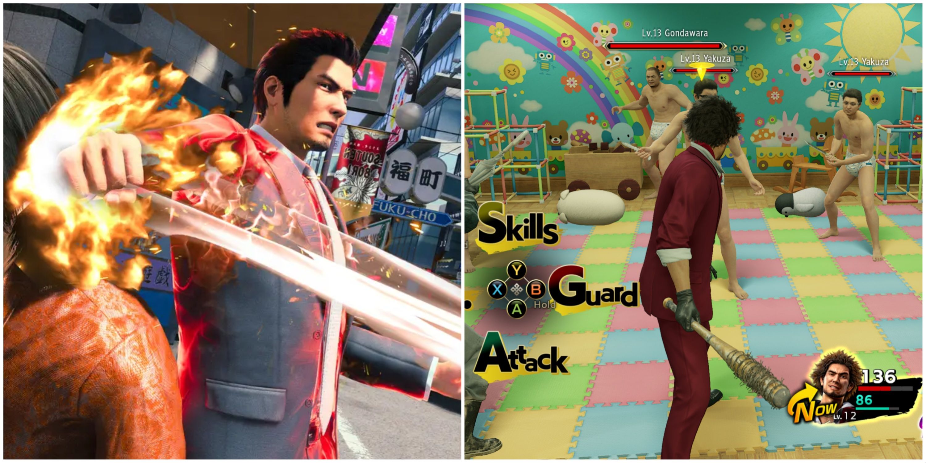 Combat in Like a Dragon: Gaiden and Yakuza: Like a Dragon